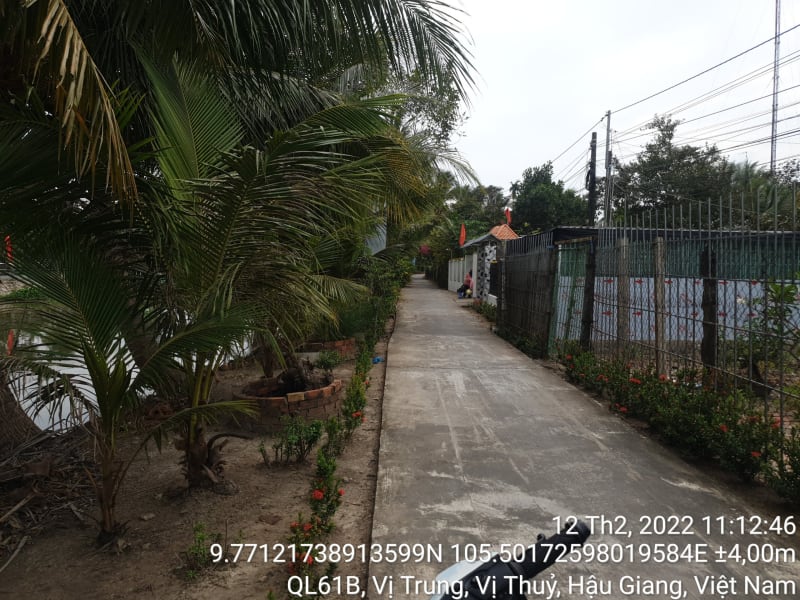 VTY 122 các tuyến bê tông / nhựa còn lại dưới 3m