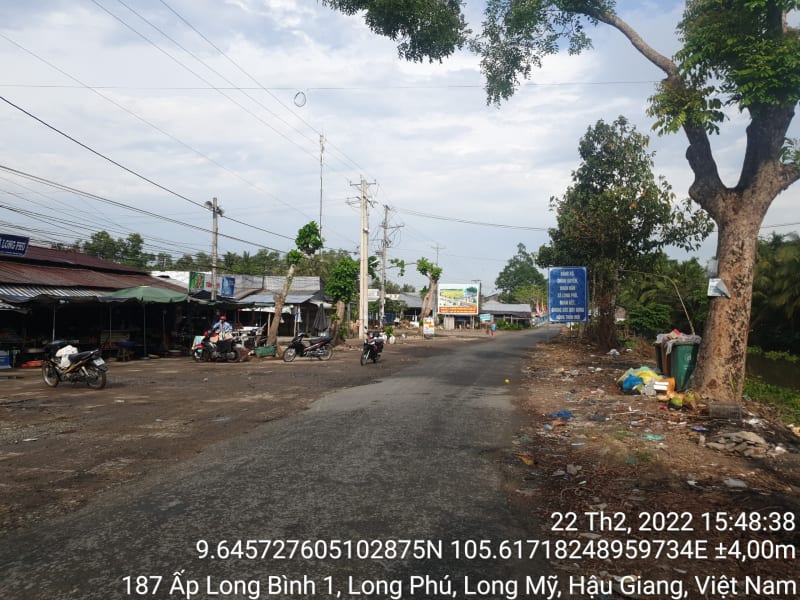 LM 66, chợ Long hoà 1 theo quy hoạch, xã Long Phú