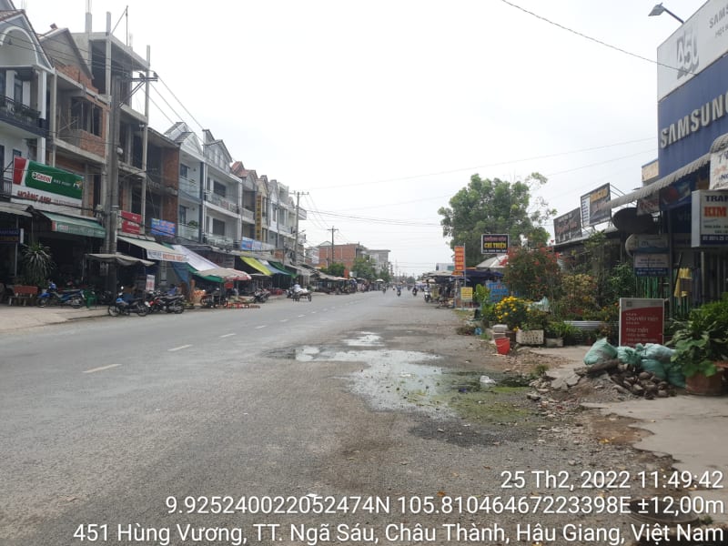CT01, đường Hùng Vương, tt ngã sáu, từ ranh xã đông Phước A đến mốc 1,5km