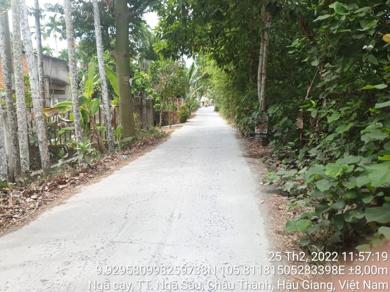 CT63, đất thổ cư mặt tiền theo các tuyến lộ nông thôn ( lộ nhựa, lộ đan xi măng, lộ cát từ 2,5m trở xuống ) thâm hậu 100m