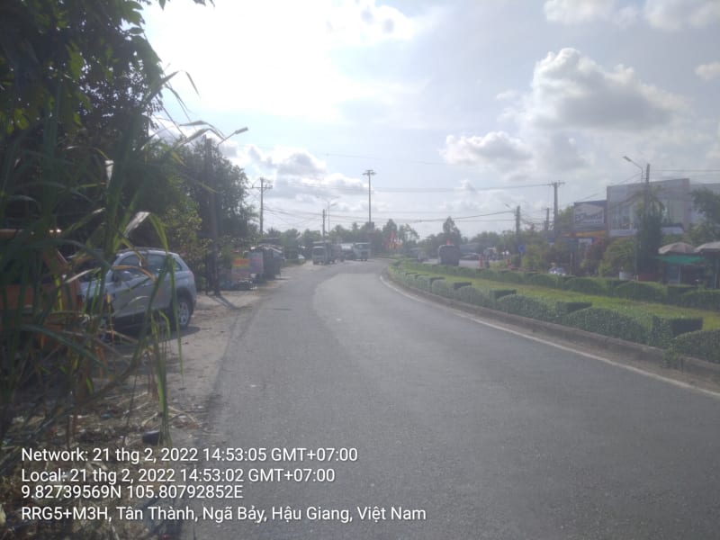 NB10 đường 3/2 từ Đường Hùng Vương Ngã Bảy về Hùng Vương Thiệp Thành