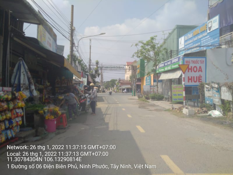 TN125 Đường hẻm số 6 Điện Biên Phủ (đường vào văn phòng Khu Phố Ninh Phước) từ Đường Điện Biên Phủ đến Ngã 3 nhựa (ra cửa 12 Tòa Thánh)