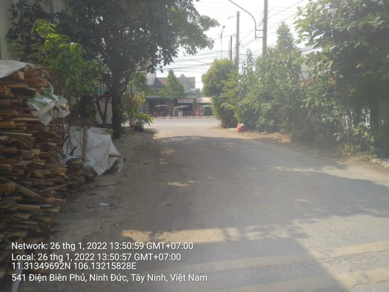 TN126 Đường hẻm số 6 Điện Biên Phủ (đường vào Văn phòng khu phố Ninh Phước) từ Ngã 3 nhựa (ra cửa 12 Tòa Thánh) đến cuối tuyến (hết đường nhựa)