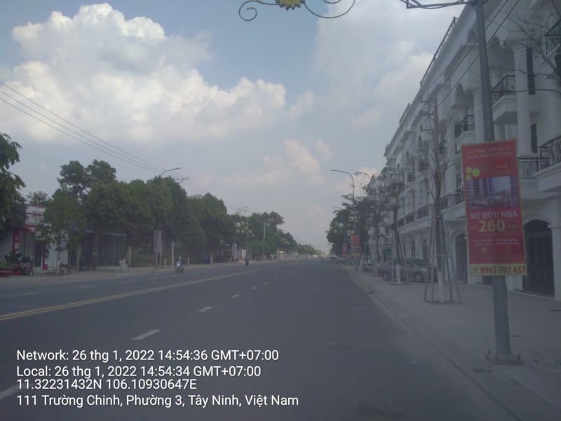 TN98 Trường Chinh (Đường I) từ đường Nguyễn Chí Thanh (Đường 7) đến Trụ sở công an TP mới
