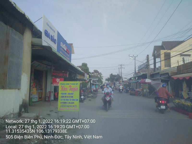 TN119 Đường Thuyền (đường vào chợ Cư Trú) từ Đường Điện Biên Phủ đến Hết ranh chợ cư trú (Văn phòng KP Ninh Đức)
