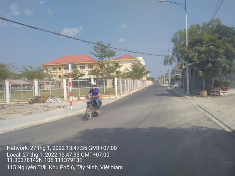 TN132 Đường A lộ Chánh Môn (cặp trường THCS võ Văn Kiệt ) từ Đường Nguyễn Trãi đến Đường Lạc Long Quân