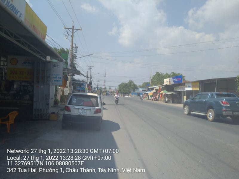 TN02 Quốc Lộ 22B ngã 4 Bình Minh đến ranh TP Châu Thành