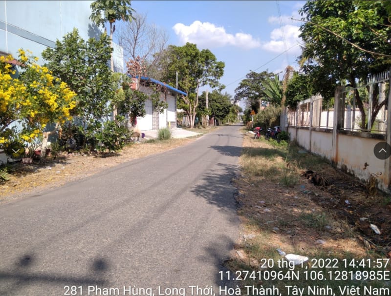 HT96 CÁC ĐƯỜNG LÔ KHUÔN Phạm Hùng - Tôn Đức Thắng (Trạm y tế Phường Long Thành Trung đến Nguyễn Văn Cừ)