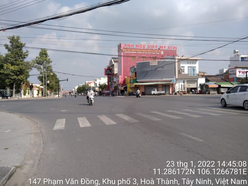 HT52 PHẠM VĂN ĐỒNG (Nguyễn Thái Học - Phạm Ngọc Trấn cũ) ( từ Lý Thường Kiệt (Ca Bảo Đạo cũ) đến Ranh P. Hiệp Tân –Phường Long Hoa)