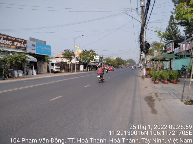 HT54 PHẠM VĂN ĐỒNG (Nguyễn Thái Học - Phạm Ngọc Trấn cũ) từ Hồ bơi Ao Hồ đến Lạc Long Quân (Ngô Tùng Châu cũ).