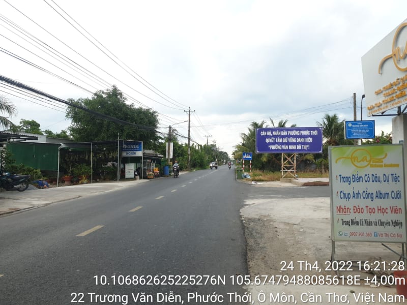 OM81, Trương Văn Diễn ( đường tỉnh 920C), từ Tôn Đức Thắng đến nhà máy xi măng Tây Đô