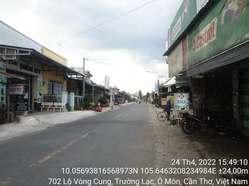 OM54, Lộ Vòng Cung ( đường tỉnh 923), khu quy hoạch phường Trường Lạc ( từ cống Bảy Hổ) đến rạch Xẻo Đế bên trái