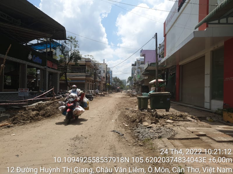 OM10, Huỳnh Thị Giang, từ Châu Văn Liêm đến đường 26/3
