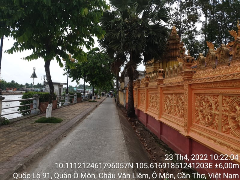 OM32, Bến Bạch Đằng ( nối dài), từ cầu Ô Môn đến giáp dãy phố 6 căn