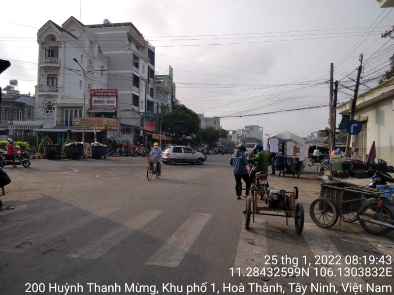 HT55 Đường lô khu vực Phường Long Hoa (đường nhựa) Các đường lô Khu phố 1