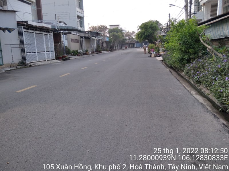 HT56 Đường lô khu vực Phường Long Hoa (đường nhựa) Các đường lô Khu phố 2.