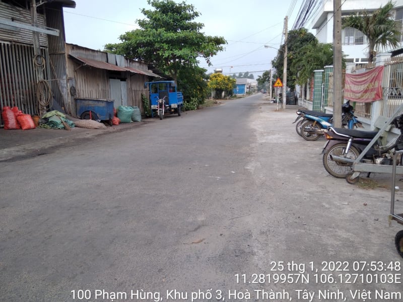 HT57 Đường lô khu vực Phường Long Hoa (đường nhựa) Các đường lô Khu phố 3