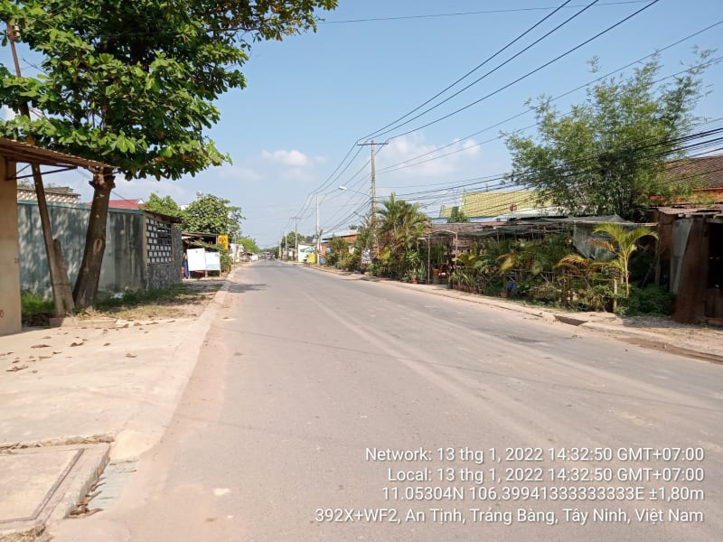 TRB84 TX Trảng Bàng, HƯƠNG LỘ 2 (đi qua phường An Tịnh, Lộc Hưng, Gia Lộc), từ Ranh An Tịnh - Lộc Hưng (hướng Ngã 4 Cây Dương) đến Ngã 4 Bố Heo