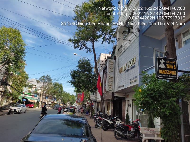 NK16 Đinh Tiên Hoàng, đoạn đường từ Hùng Vương đến cầu Xô Viết Nghệ Tĩnh