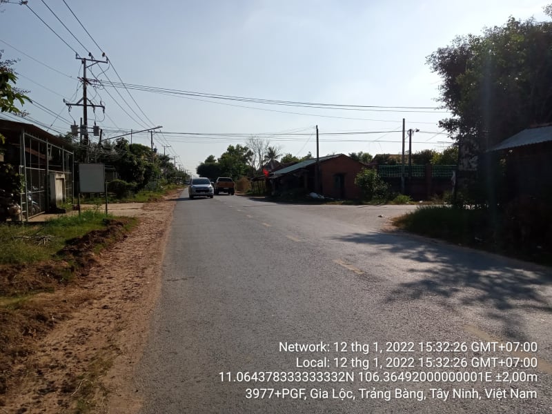 TRB76 TỈNH LỘ 6 (đường 787B) đi qua phường, Gia Lộc, Lộc Hưng, Ngã 3 đường Trường Nghề Nam Tây Ninh đến Ranh Gia Lộc - Lộc Hưng (Kênh Gia Lâm)