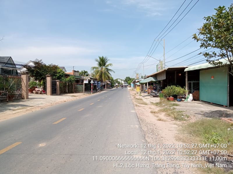 TRB87 HƯƠNG LỘ 2 (đi qua phường An Tịnh, Lộc Hưng, Gia Lộc), từ Ngã 3 đường vô ấp Lộc Chánh đến Đường 787B (Chợ Lộc Hưng)