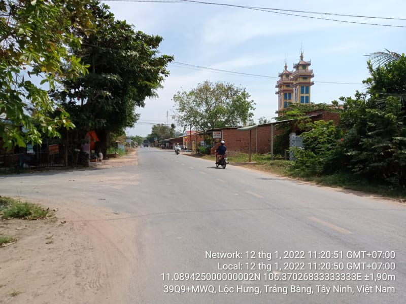 TRB89 HƯƠNG LỘ 2 (đi qua phường An Tịnh, Lộc Hưng, Gia Lộc), Đầu đường vô ấp Lộc Hòa (nhà ông 3 Châu) đến Ranh Lộc Hưng-Gia Lộc (vựa ớt ông Hiếu)
