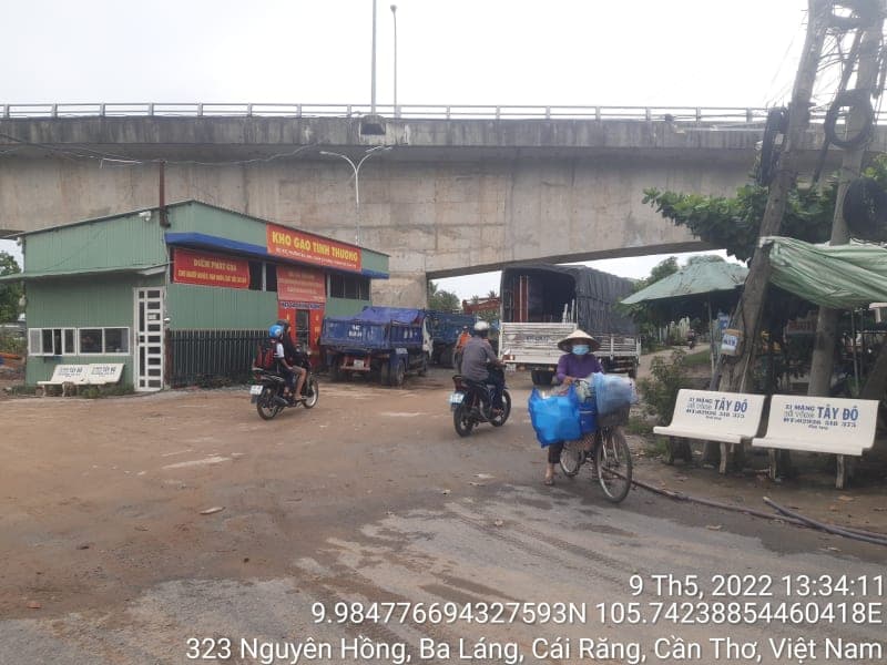 CR81- Lộ chợ số 10 từ Bến đò số 10 đến Giáp đường Lê Hồng Nhi