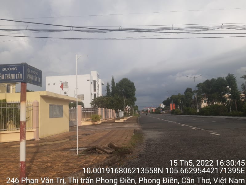 PD16 : Phan Văn Trị - trục số 2 Khu trung tâm thương mại - hành chính huyện Phong Điền (từ Giáp lộ vòng cung đến Chiêm Thành Tấn)