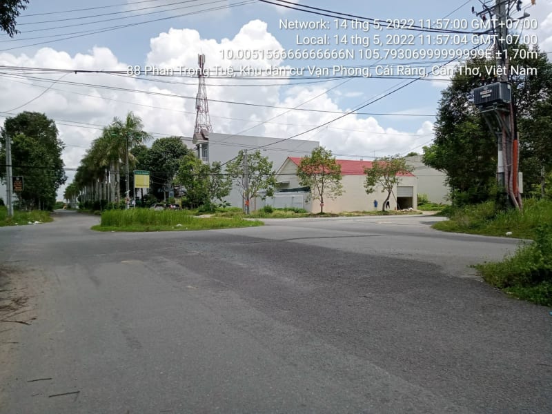 CR39 Phan Trọng Tuệ (Đường Số 1, Khu dân cư Diệu Hiền), Võ Nguyên Giáp đến Giáp dự án khu hành chính quận Cái Răng