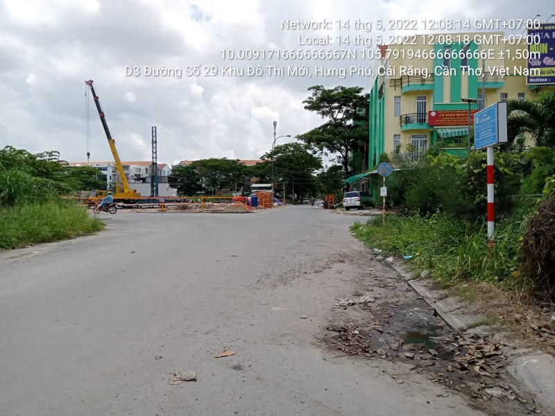 CR16 Lê Tấn Quốc (Đường Số 29, Khu dân cư Công ty đầu tư và xây dựng số 8), Võ Nguyên Giáp đến Đường số 15, Khu dân cư Công ty đầu tư và xây dựng số 8