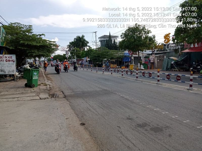 CR37 Phạm Hùng (Quốc lộ 1), Lê Bình đến Hàng Gòn