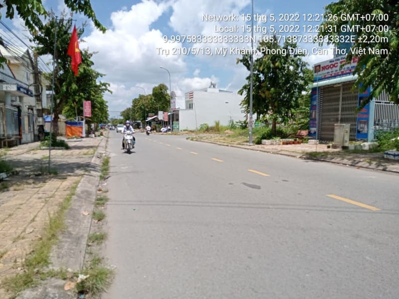 PD42 Khu tái định cư xã Mỹ Khánh (thuộc dự án khai thác quỹ đất), Các lô nền tiếp giáp tuyến Mỹ Khánh - Bông Vang