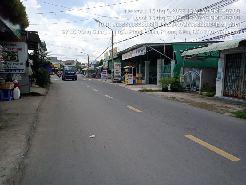 PD38 Khu dân cư xã Tân Thới, Suốt tuyến