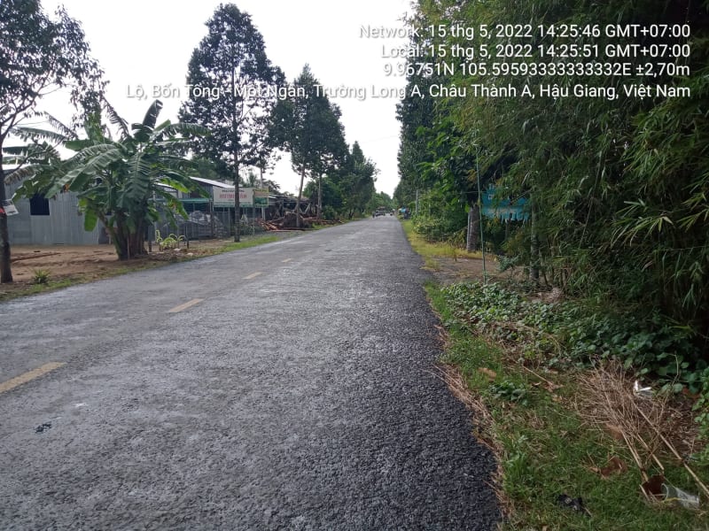 PD58 Tuyến đường Đê KH9 (đường cấp 5 đồng bằng), Ranh quận Ô Môn đến Giáp tỉnh Hậu Giang