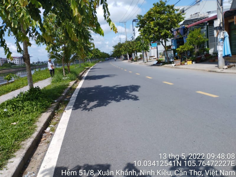NK27 Đường cặp bờ kè Hồ Bún Xáng hẻm 51 đường 3 tháng 2 đến Rạch Ngỗng 1