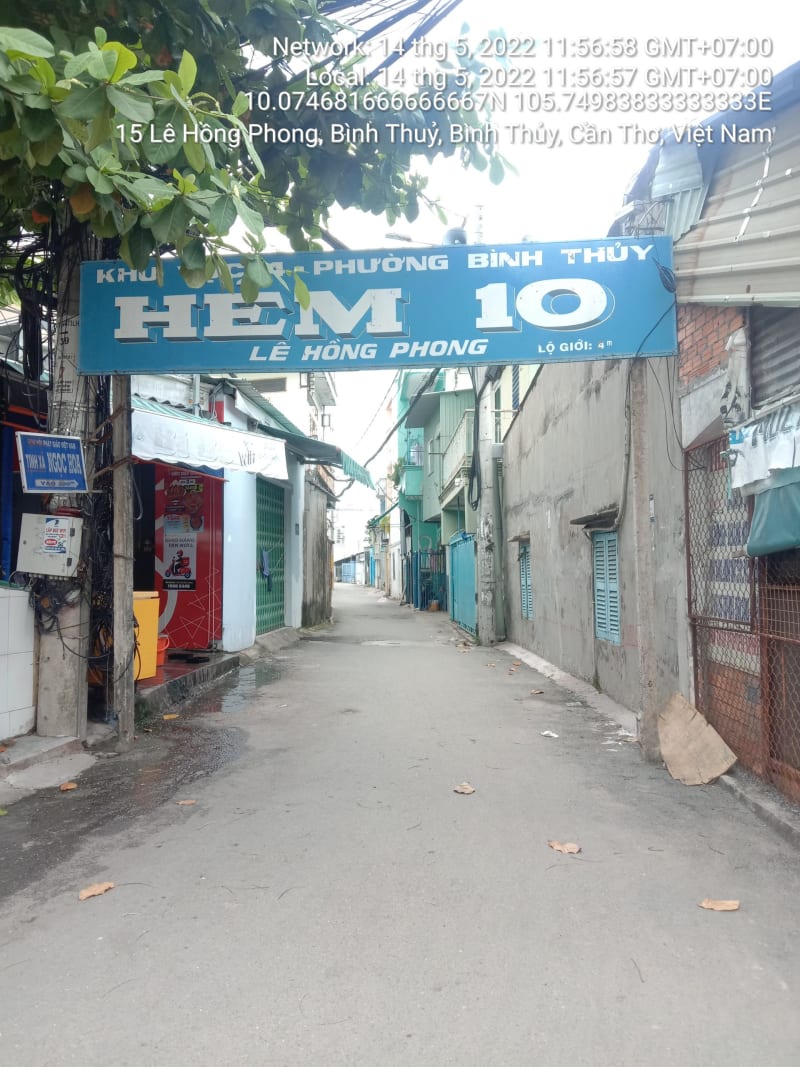 BT99 Hẻm 10 Lê Hồng Phong từ Lê hồng phong đến Nguyễn Tuyền Thanh