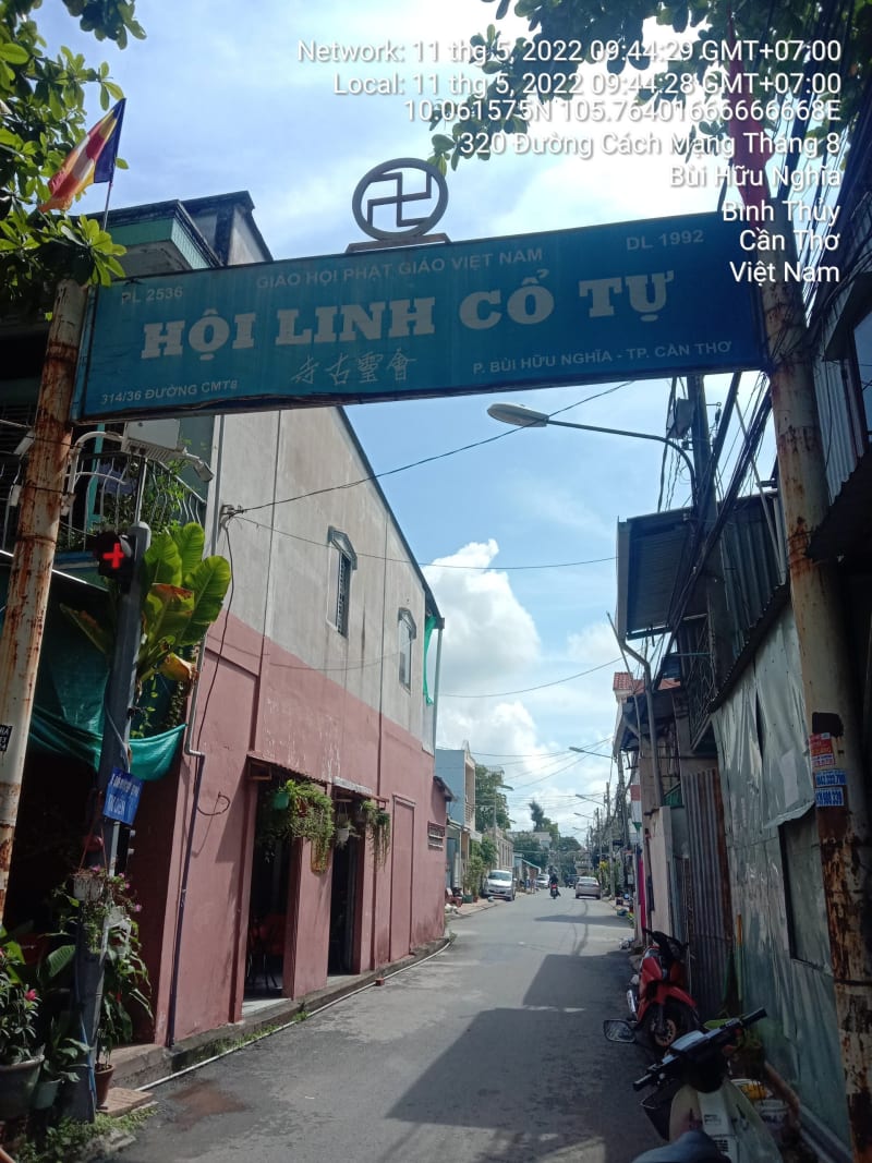BT70 Hẻm 314 , Cách Mạng Tháng Tám , từ cách mạng tháng tám đến chùa Hội Linh