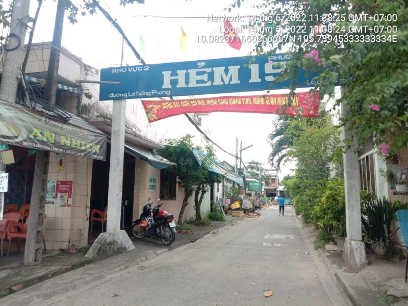 BT107 Hẻm 19 Lê Hồng Phong , suốt tuyến