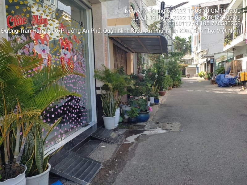NK214 Hẻm 93, Trần Hưng Đạo đoạn đường từ Trần Hưng Đạo đến hết đoạn trải nhựa