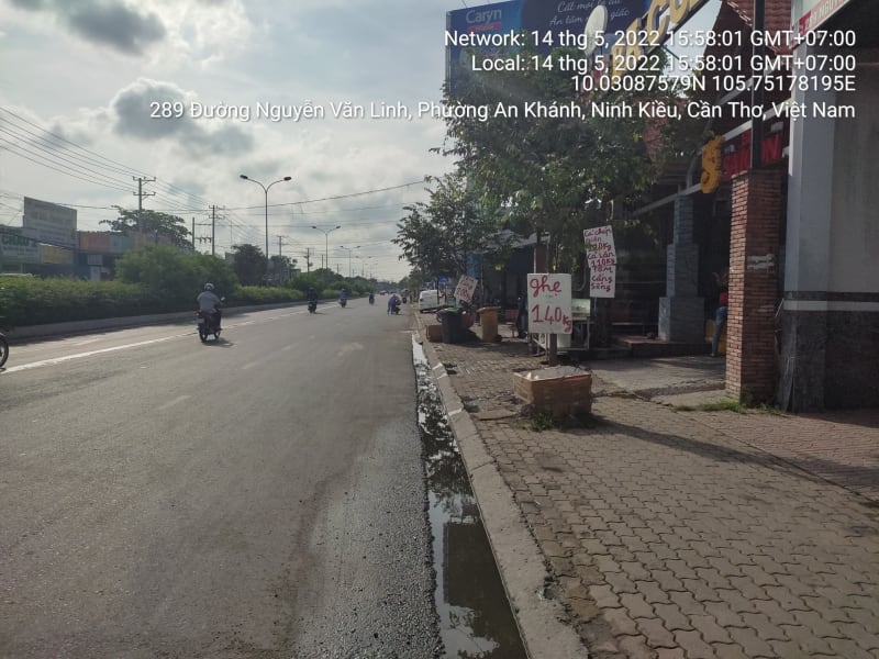 NK224 Quốc lộ 91B (Nguyễn Văn  Linh) đoạn đường từ Nguyễn Văn Cừ đến Rạch Bà Bộ (hết ranh quận  Ninh Kiều)