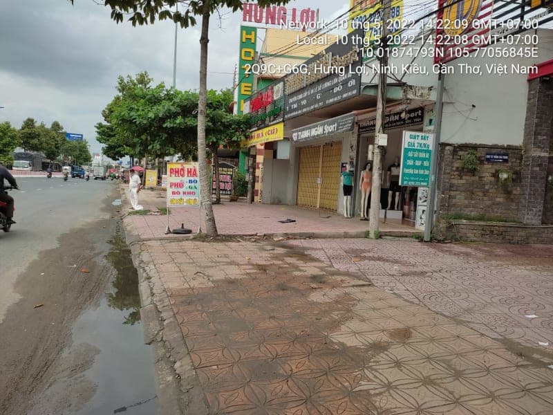 NK124 -1 Quốc lộ 91B (Nguyễn Văn Linh) đoạn đường từ Chân cầu Hưng Lợi đến Nguyễn Văn Cừ