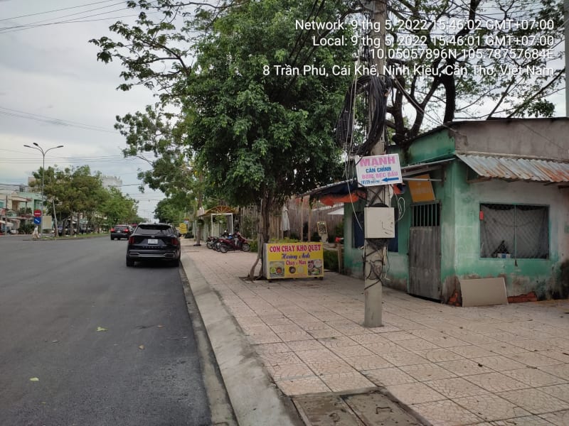 NK144 Trần Phú đoạn đường từ Lê Lợi đến Hai bến phà Cần Thơ