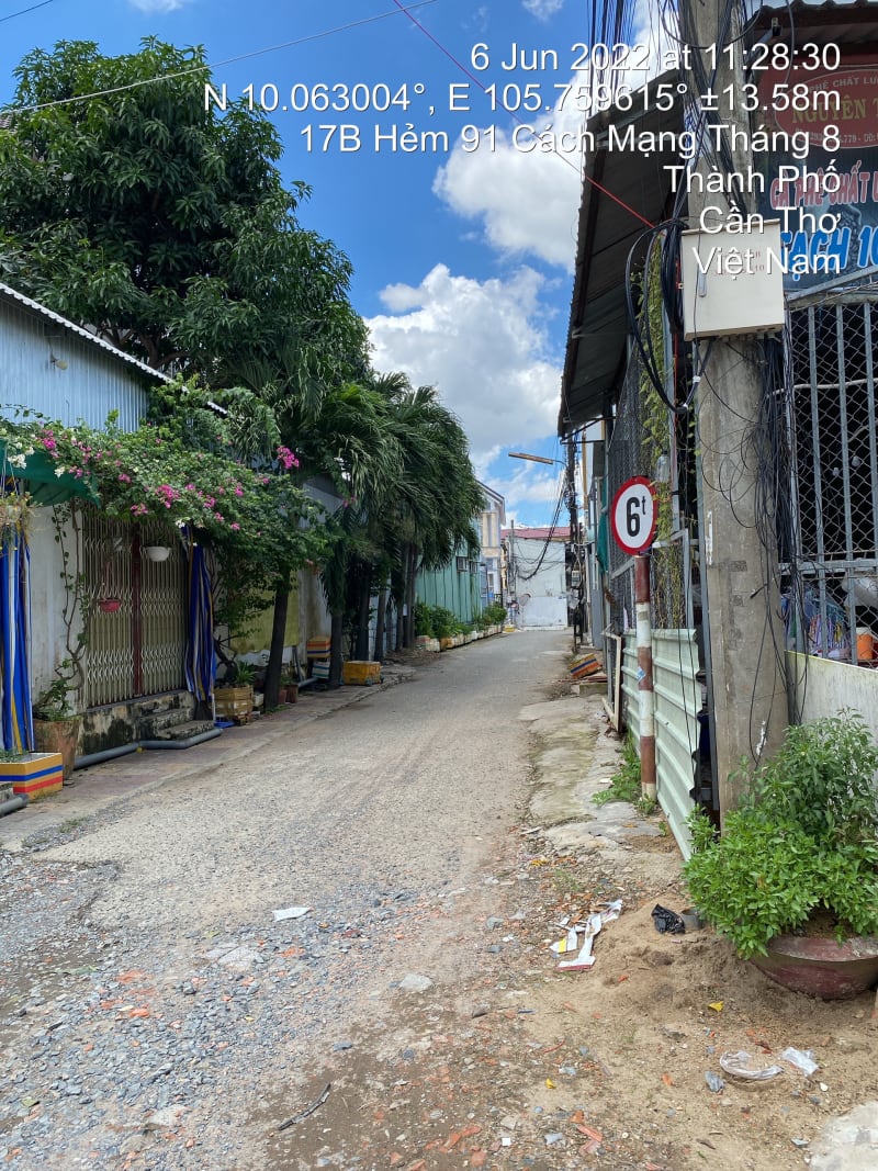 BT144 Hẻm vào Trường Trung Cấp Dược Mekong từ hẻm 91 đến hẻm 91 ngang
