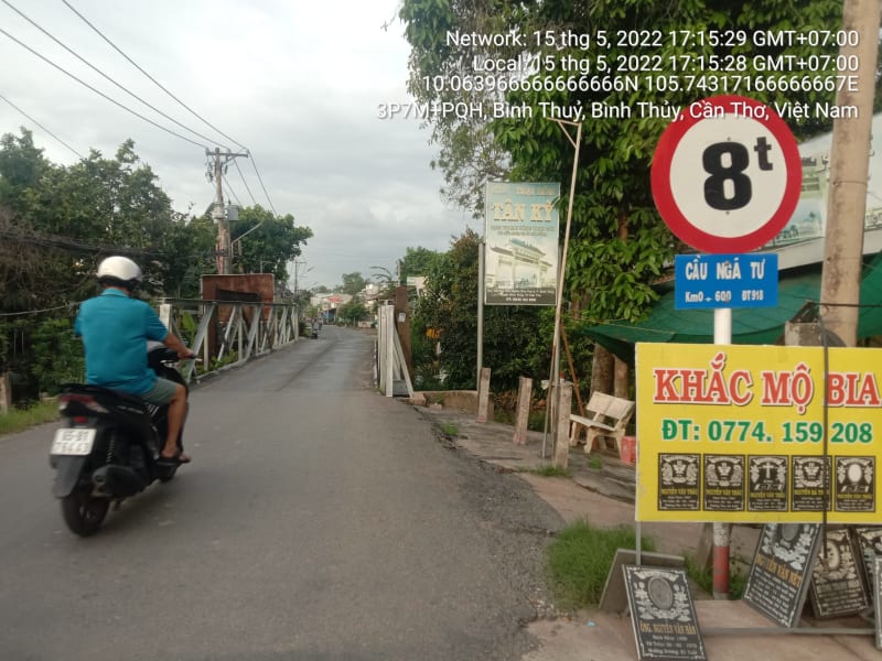 BT160 Đường Bùi Hữu Nghĩa ( Đường tỉnh 918) Từ Nguyễn Truyền Thanh đến Cầu Tư Bé