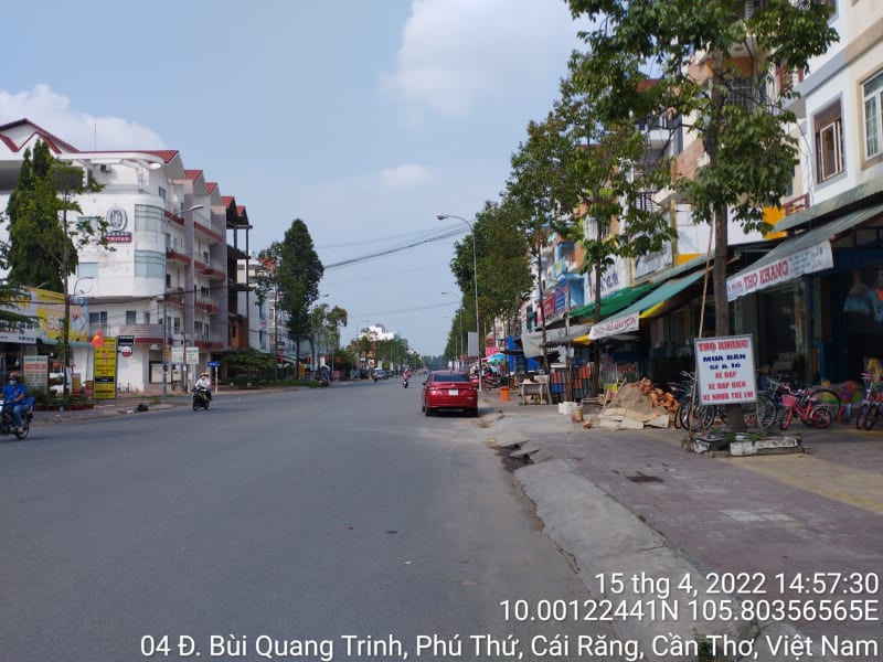 CR01 Bùi Quang Trinh đường số 8 khu dân cư 586 Võ Nguyên Giáp đến đường số 15 kdc 586