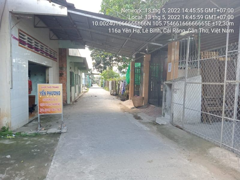 CR71 Đường cặp sông Cái Răng Bé - Thạnh Mỹ, Ranh phường Hưng Thạnh đến Ngã ba vàm nước Vận
