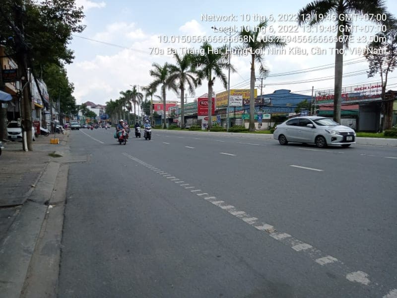NK22 Đường 3 tháng 2, Quốc lộ 91B đến Cầu Đầu Sấu tsss 1m2 khoảng 128 triệu đất thổ cư