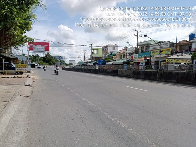 CR88 Quốc lộ 1, Nút giao IC4 đến Cầu Số 10 (giáp tỉnh Hậu Giang)
