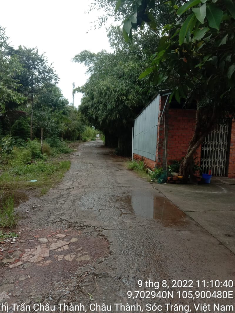 CHT24 Đường Bạch Đằng (đường kênh Hậu cũ) từ Đường Hùng Vương đến Hết ranh đất Ngân hàng Sacombank