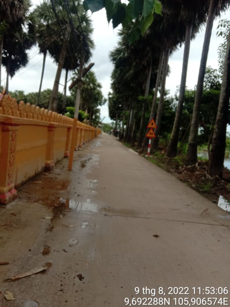 CHT21 Tuyến đê bao Thuận Hòa (đường Huyện 93) từ Cống Ông Minh đến Giáp ranh xã Thuận Hòa
